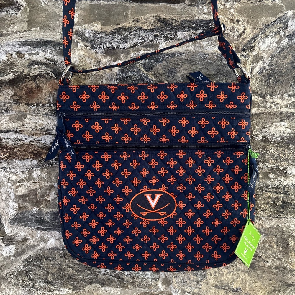 Vera Bradley Collegiate Crossbody - University of Virginia- NWT